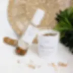 Pack rituel force et courage Toujours debout avec bougie et spray aux pierres naturelles