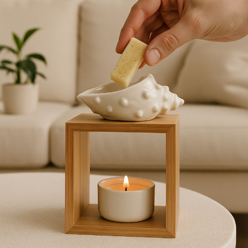 Miniature : Fondant parfumé en tablette Thé noir vanille