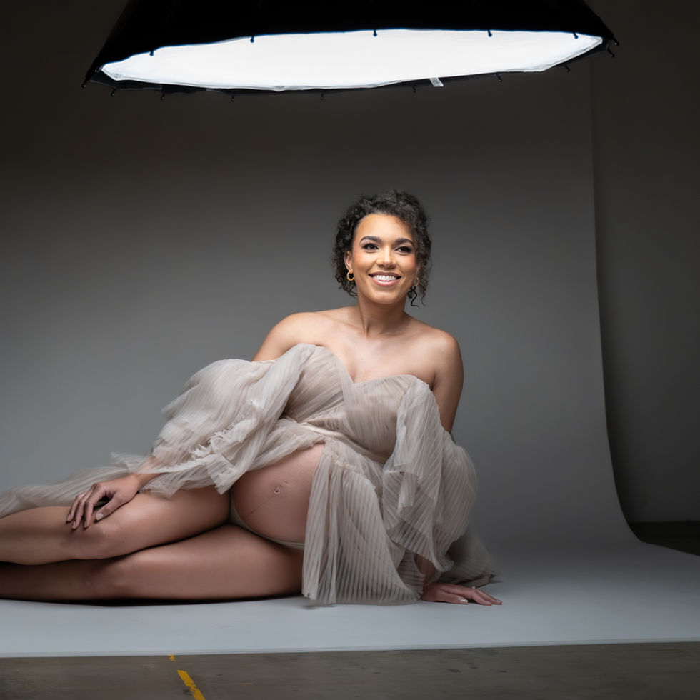 Behind the Glow: Maternity BTS Session