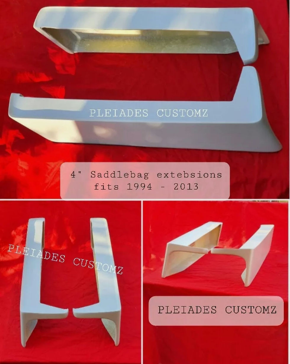 Thumbnail: 4" HARLEY DAVIDSON SADDLEBAG EXTENSIONS