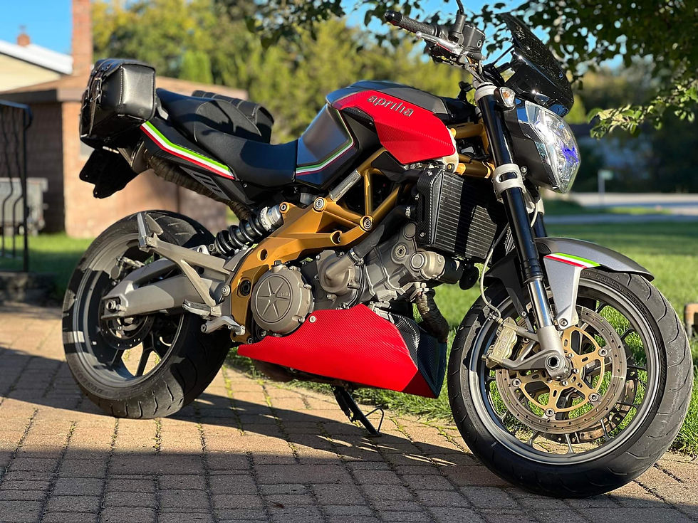 Aprilia Shiver 750 Bellypan lower Cowl engine spoiler