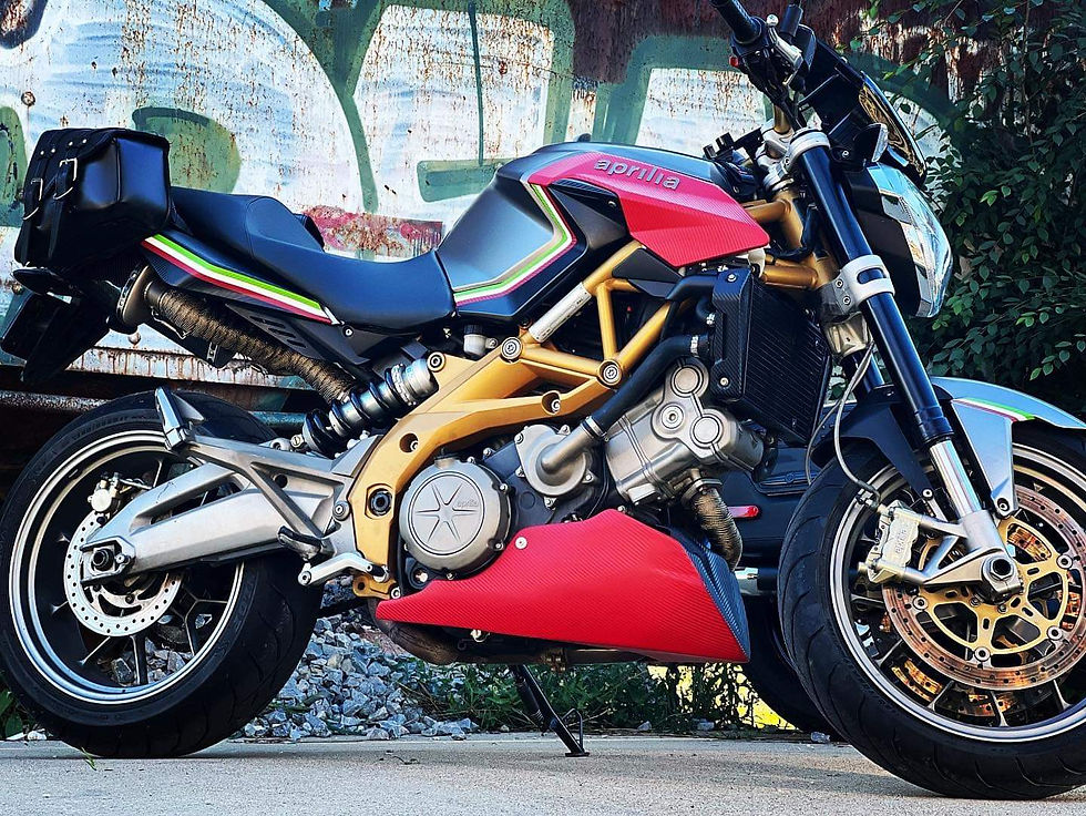 Thumbnail: Aprilia Shiver 750 Bellypan  lower Cowl  engine  spoiler