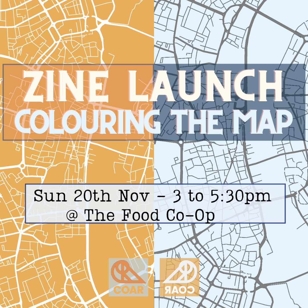 Colouring the Map - Zine Launch | COAR CBR