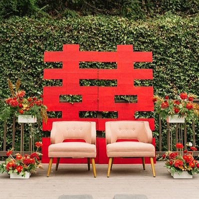 Open Tea Ceremony Backdrop