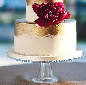 glass bead cake stand