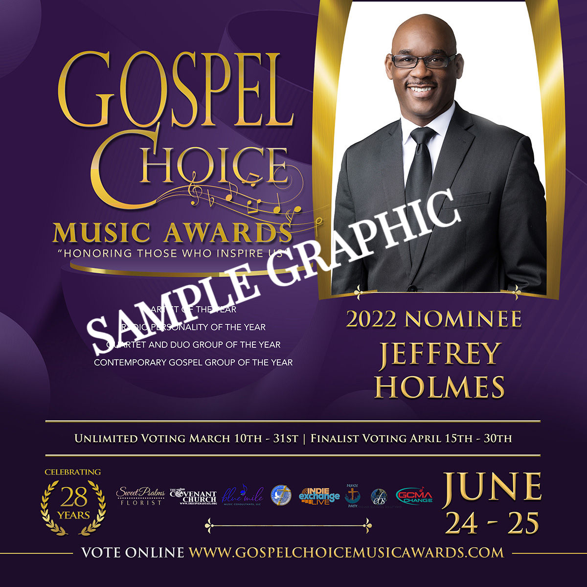 GCMA 2026 - Official Graphic