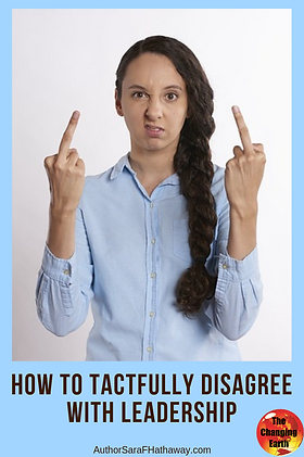 Tactfully Disagreeing with Leaders