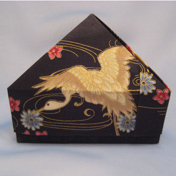 Triangle - Pyramid, Cranes on Asian Black