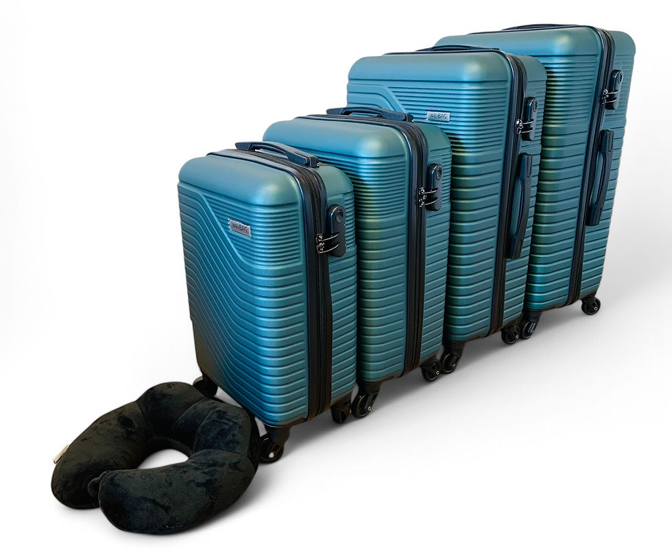 Miniaturbild: 5er Reisekoffer Reisegepäck ABS GRÜN