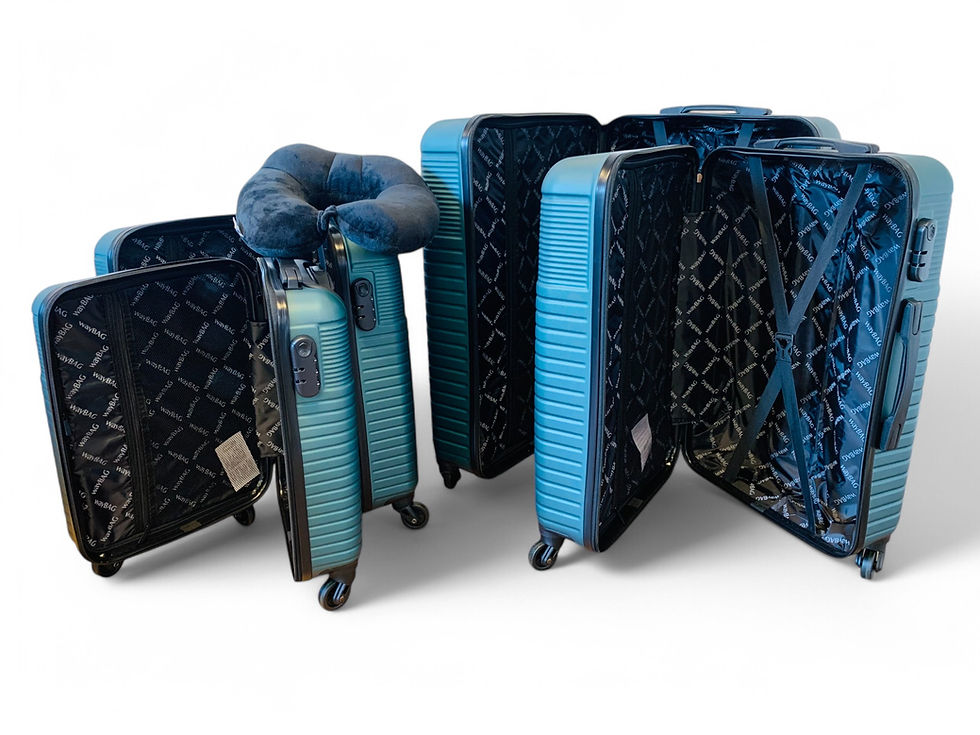 Miniaturbild: 5er Reisekoffer Reisegepäck ABS GRÜN