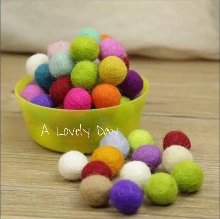 Felt Pom Pom Balls