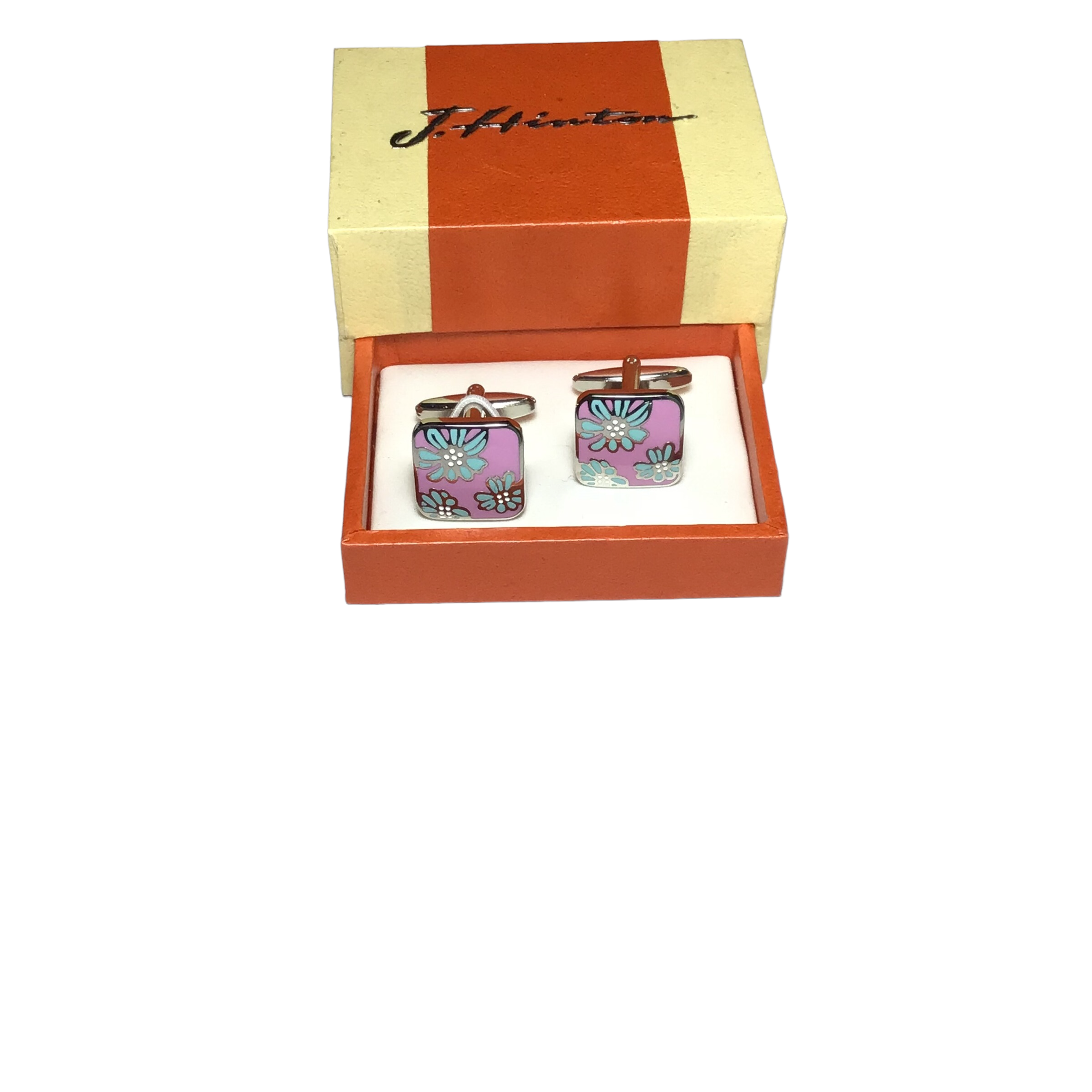 Pink Light Blue Floral