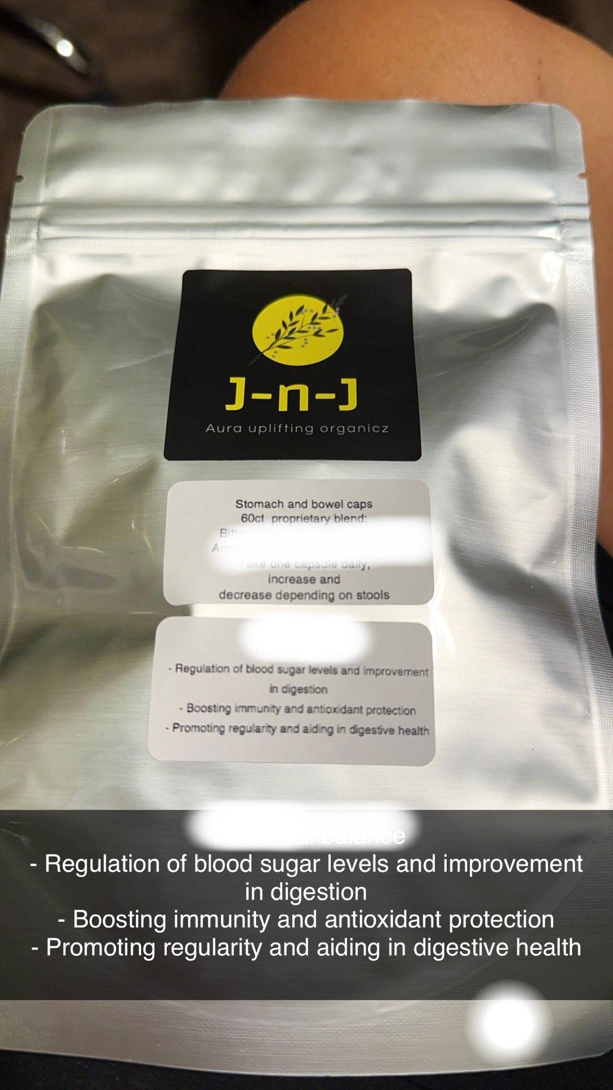 Stomach and bowels capsules 60ct