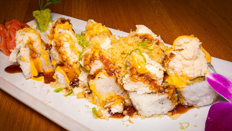 Bahamas Blue Sushi Roll