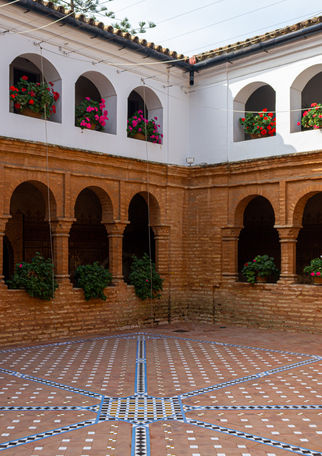 Pátio do Monastério de Santa María de La Rábida