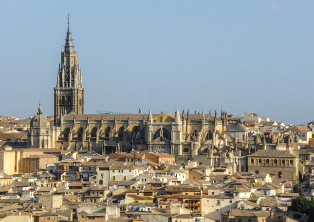 Vista da Catedral desde o Mirante del Valle - Toledo