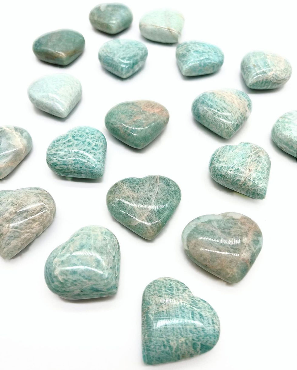 Amazonite Heart
