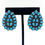 Thumbnail: Renell Perry Turquoise Earrings