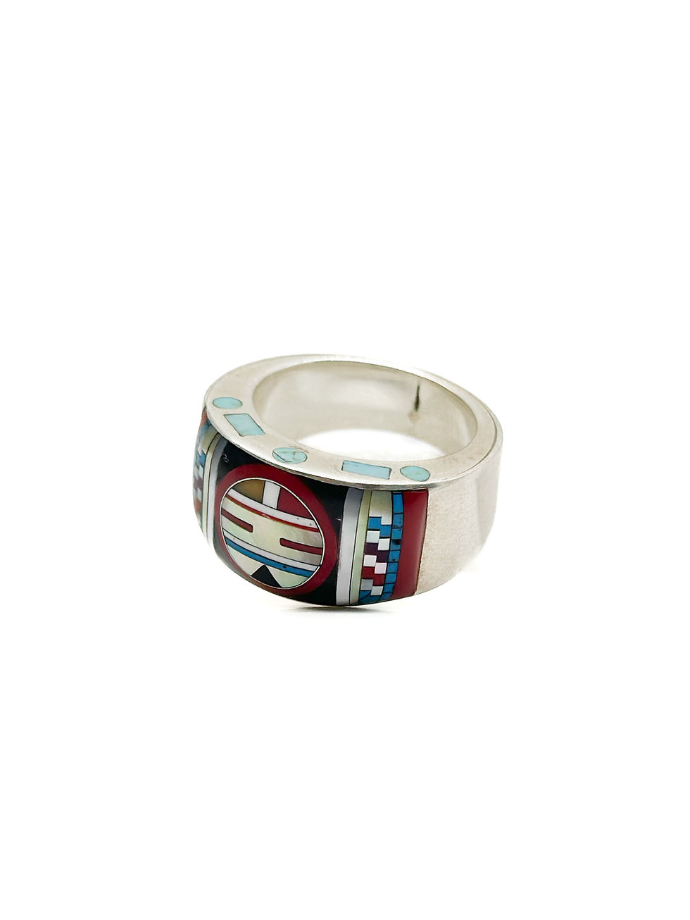 Thumbnail: Graphic Inlay Men's Ring