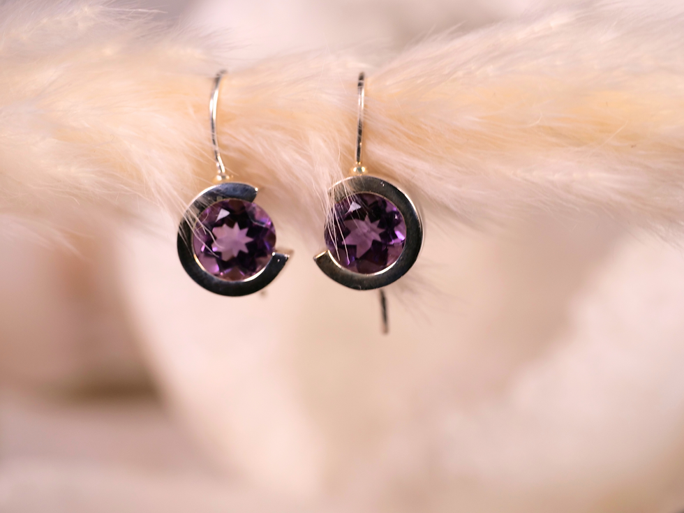 Thumbnail: jewelry, amethyst handmade silver, amethyst gemstone clarity, amethyst spiritual balance, amethyst gemstone