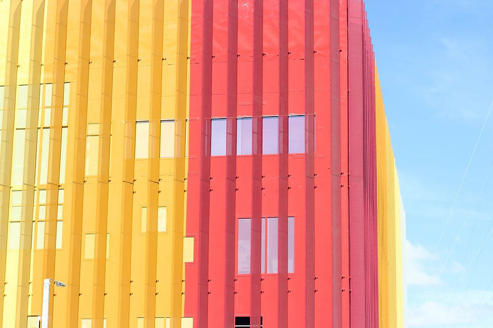 Colored Buildings | Architecture and Design Trends 2018