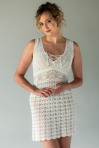 Scallop Lace Mini Dress | Looking Friday Scallop Lace Mini Dress | Looking Friday