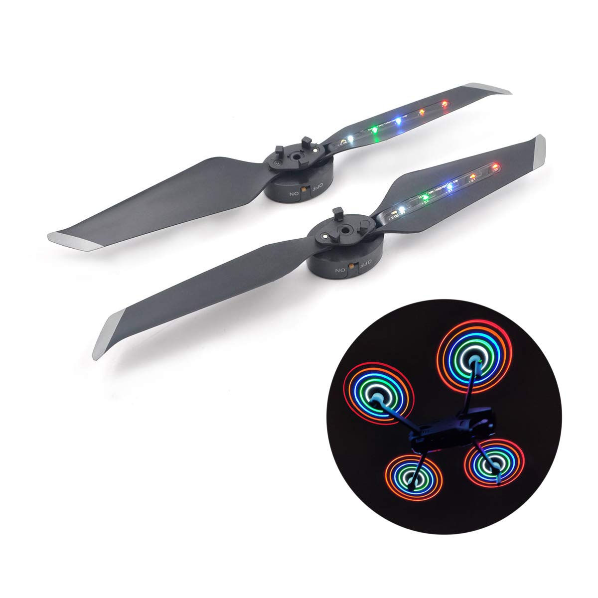 STARTRC Mavic 2 Pro Propeller Low Noise Quick-Release Foldable Props, Rechargeab