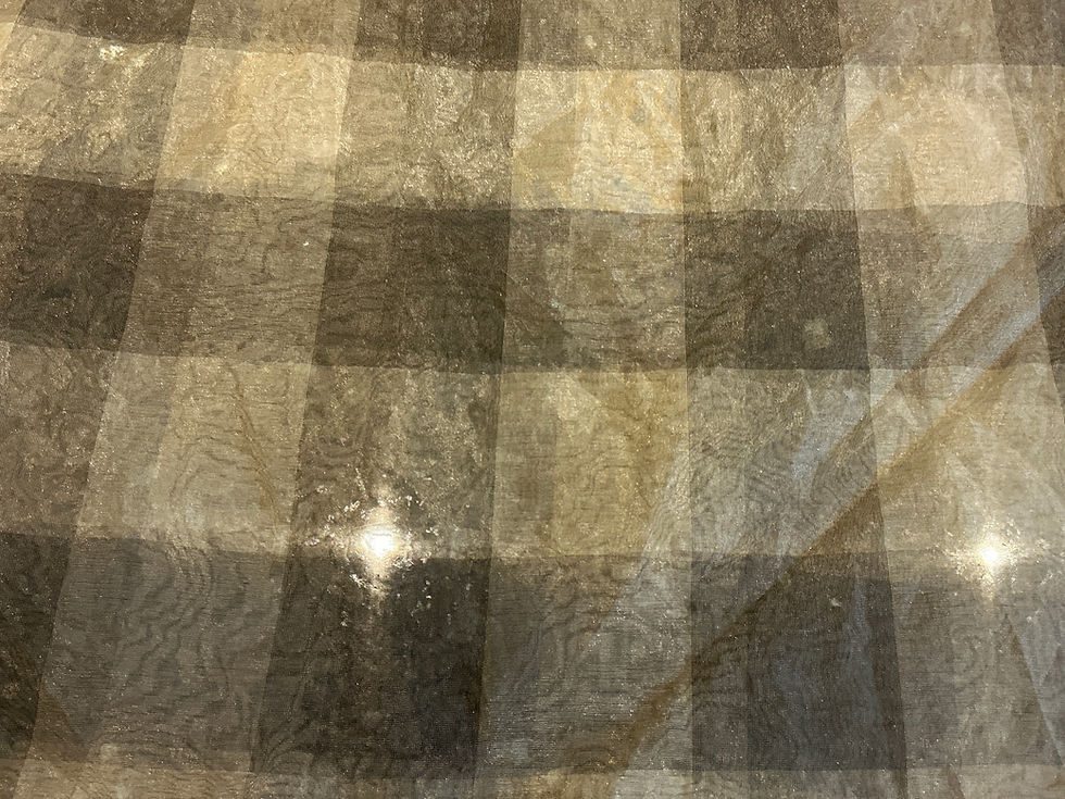 Thumbnail: Polyester Checkered Brown