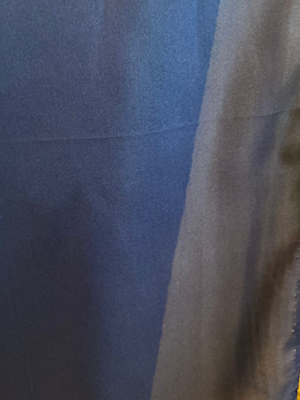 Thumbnail: Polyester - Marineblå, 114x204 cm