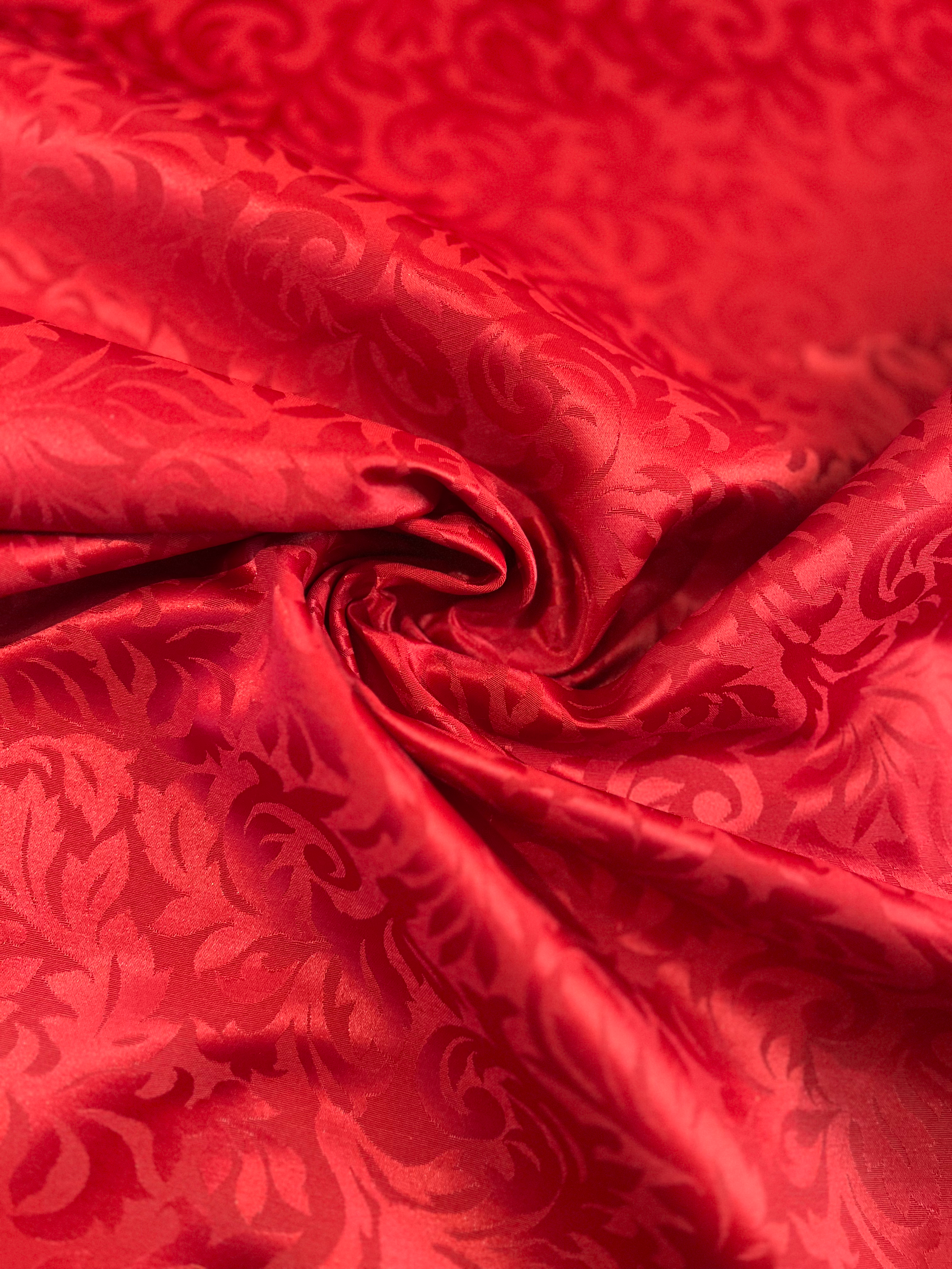 Rød Brokade