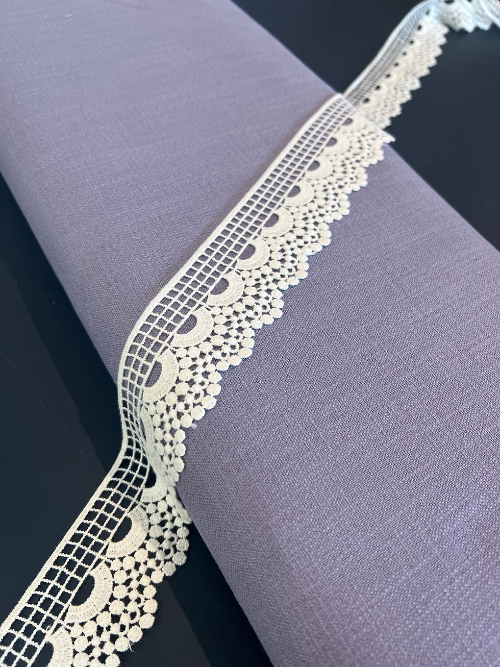 Thumbnail: Alexandra White - Lace Ribbon