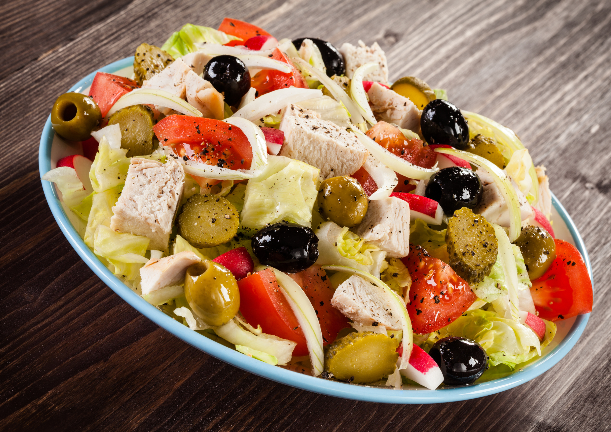 Arranged Food and Objects