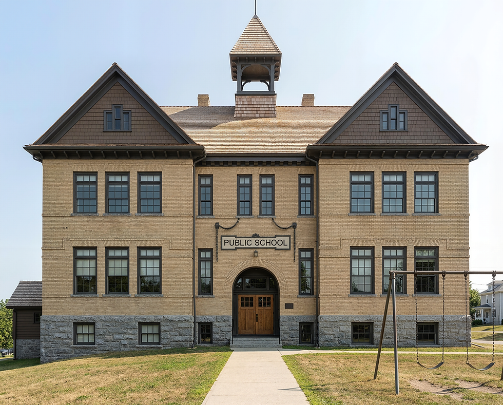Historic School Exterior Reno