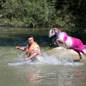Traditional Sheep River-Crossing in Asagiseyit