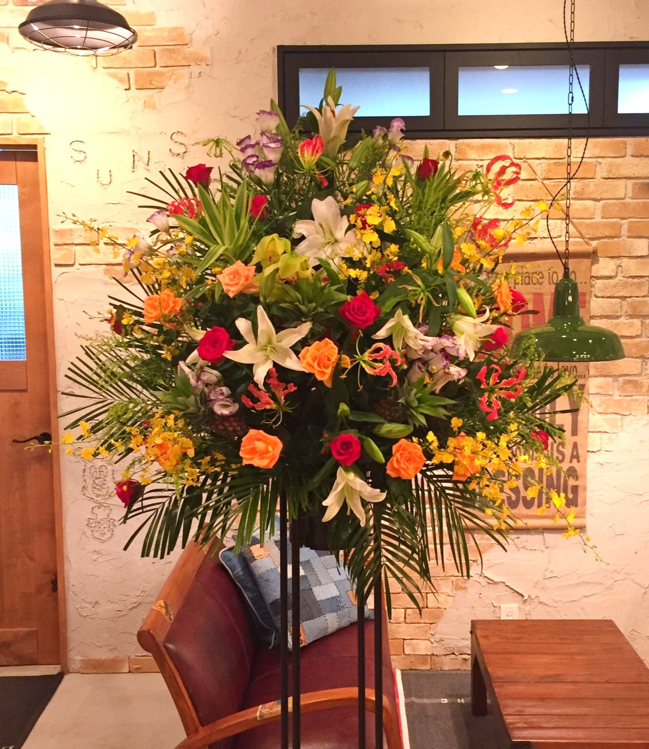 モダンフラワースタンド