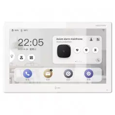 Écran de contrôle tactile WI-FI 10.1" Hikvision DS-KH9510-WTE1 pour interphone, 