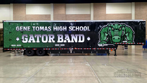 Gene Tomas High School Marching Band Trailer