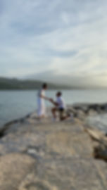 Engaged in Jamaica at secrets wild orchid in Montego Bay