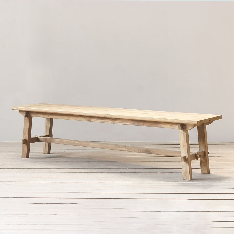 Vanity Outdoor Bench