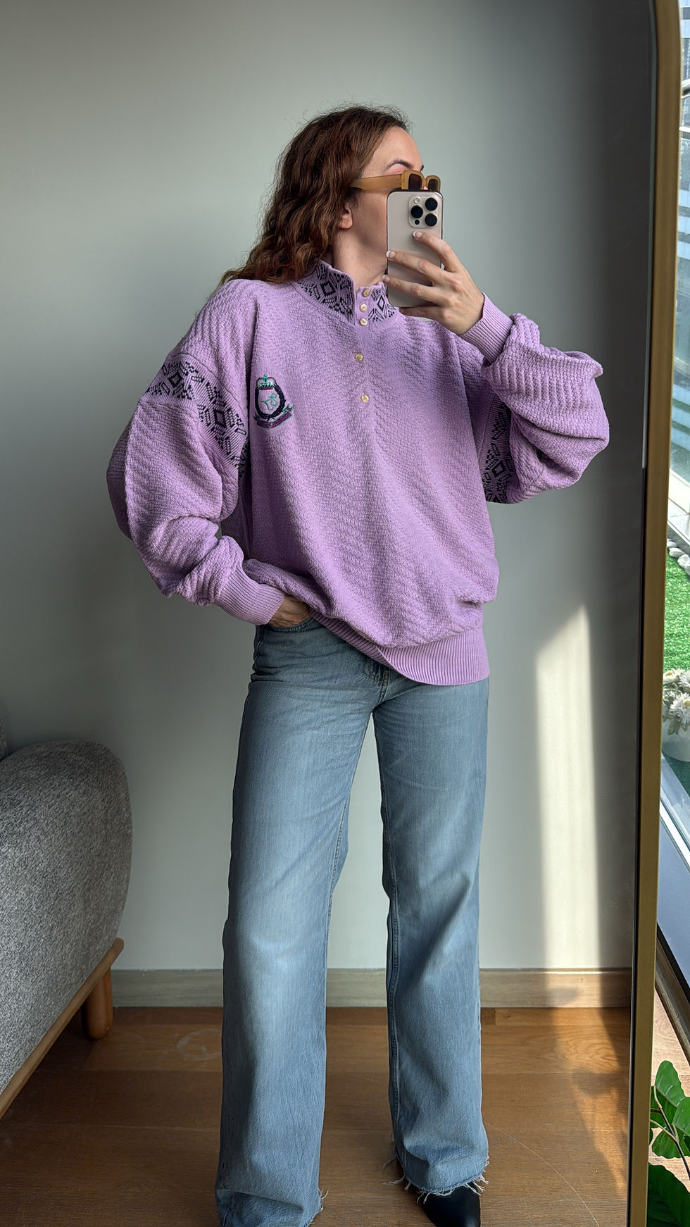 Küçük resim: Vintage Oversize Kazak