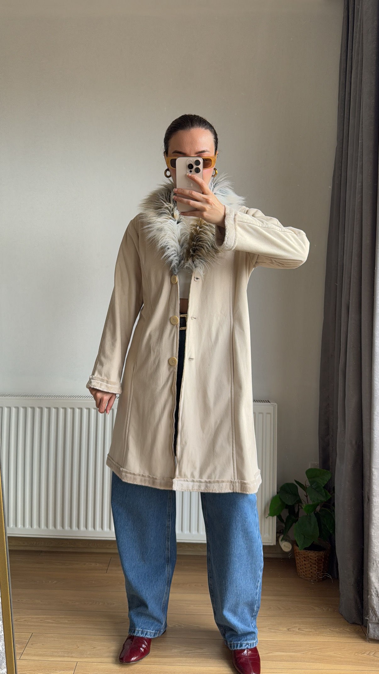 Vintage Premium Nubuk Süet Ceket