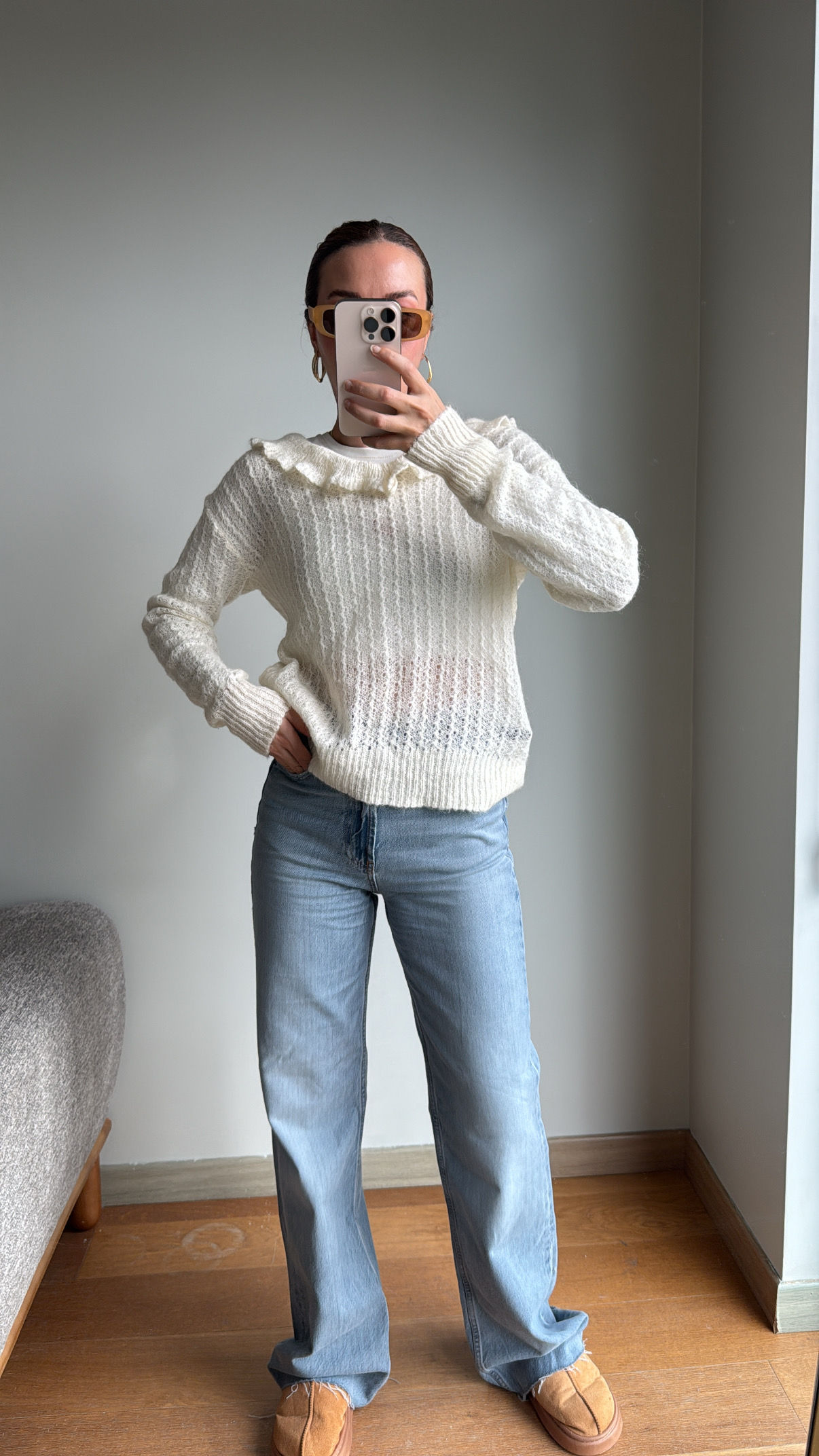 Vintage Yün İnce Kazak