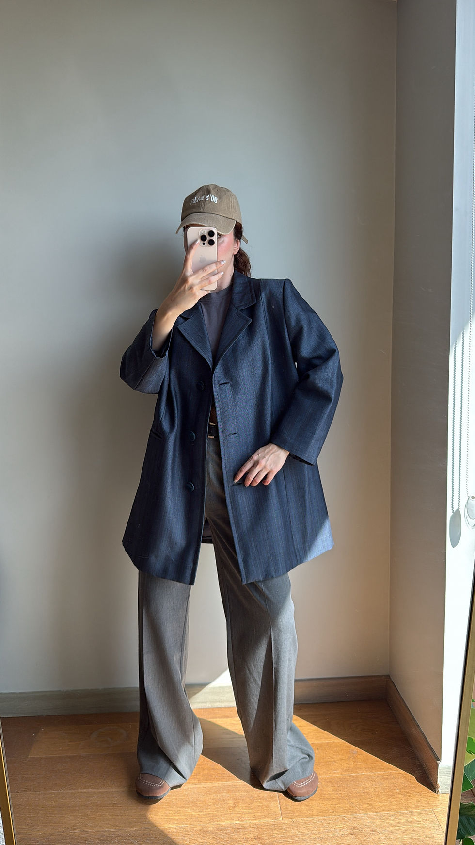 Küçük resim: Vintage Jean Ceket