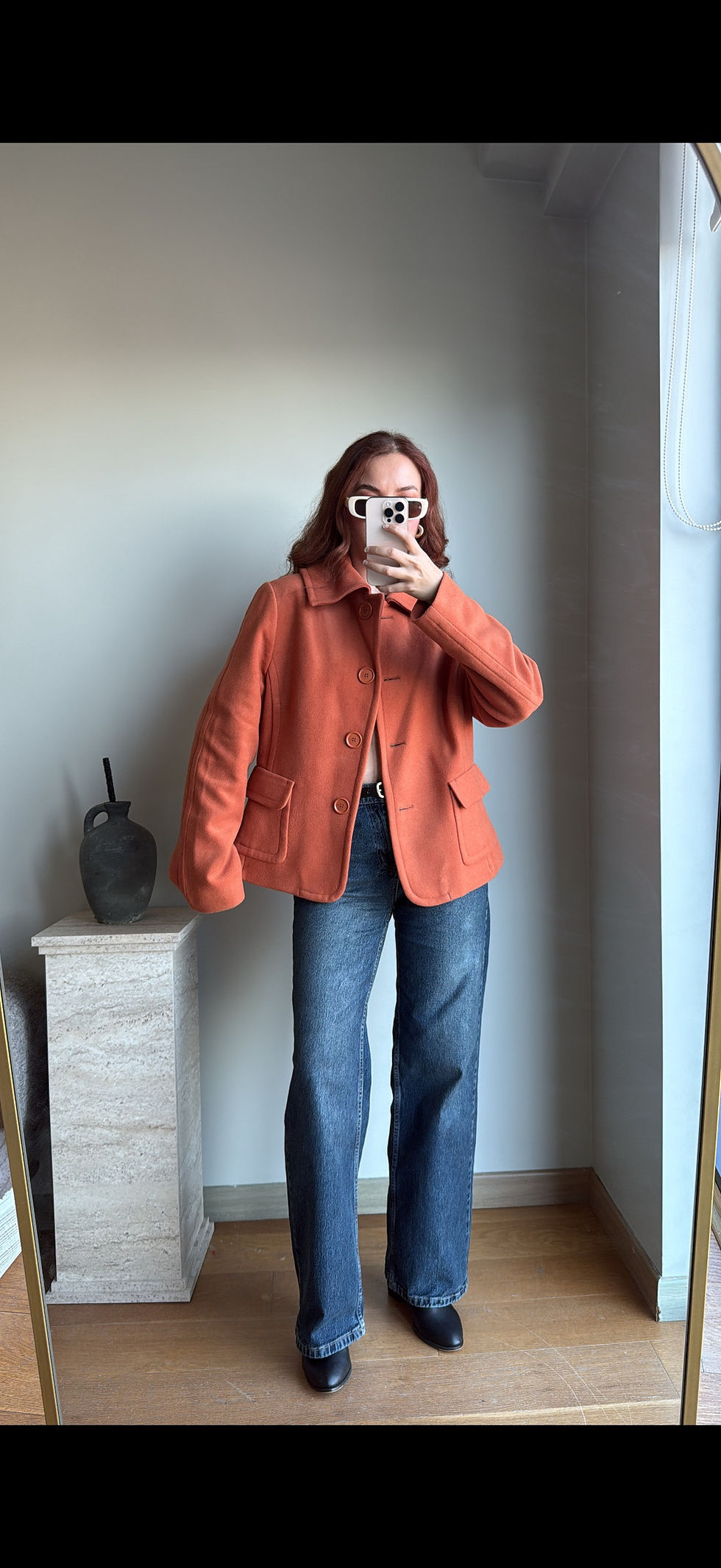 Küçük resim: Vintage Yün Ceket