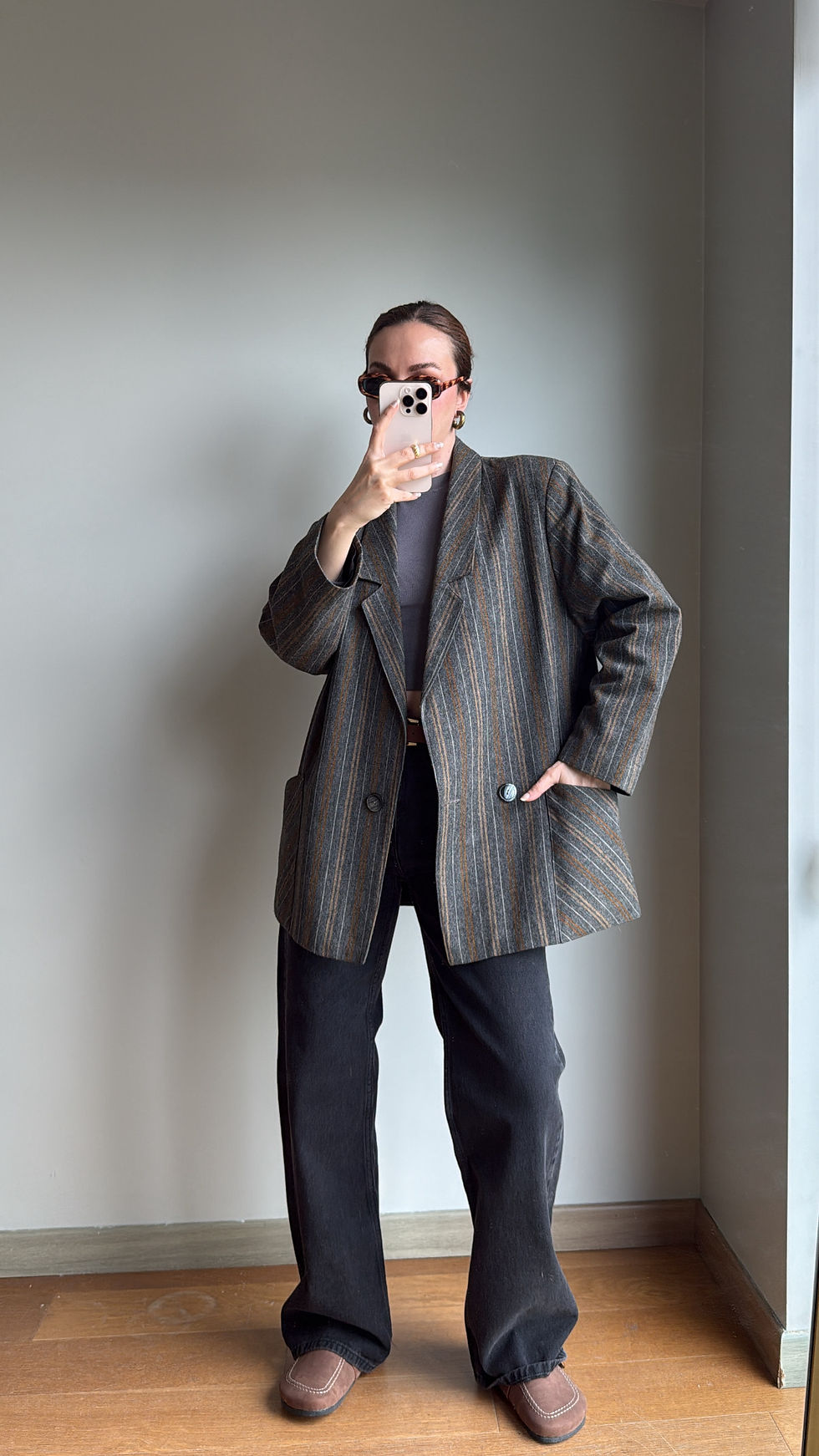 Küçük resim: Vintage Oversize Ceket