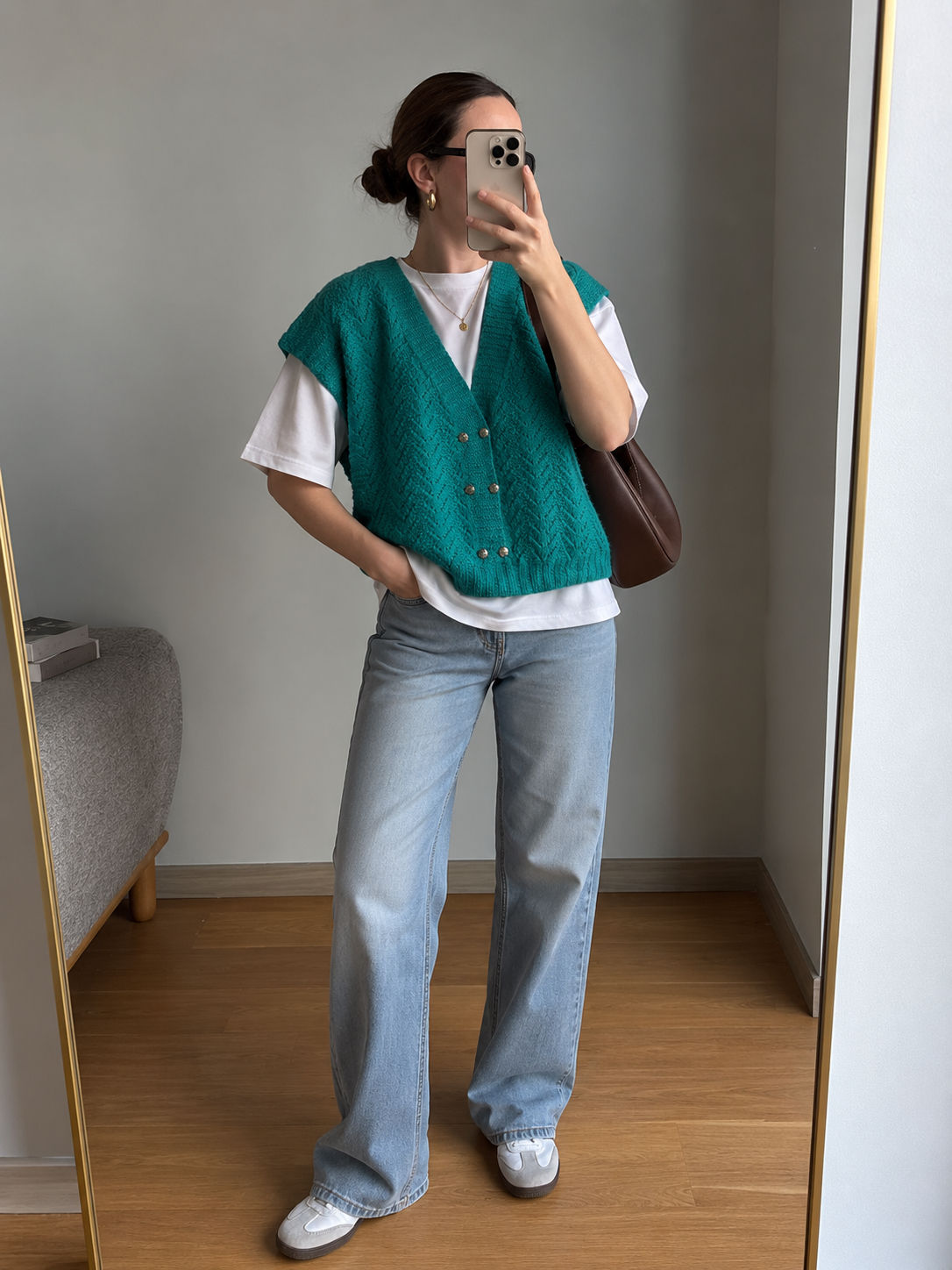 Vintage Yün Suveter 