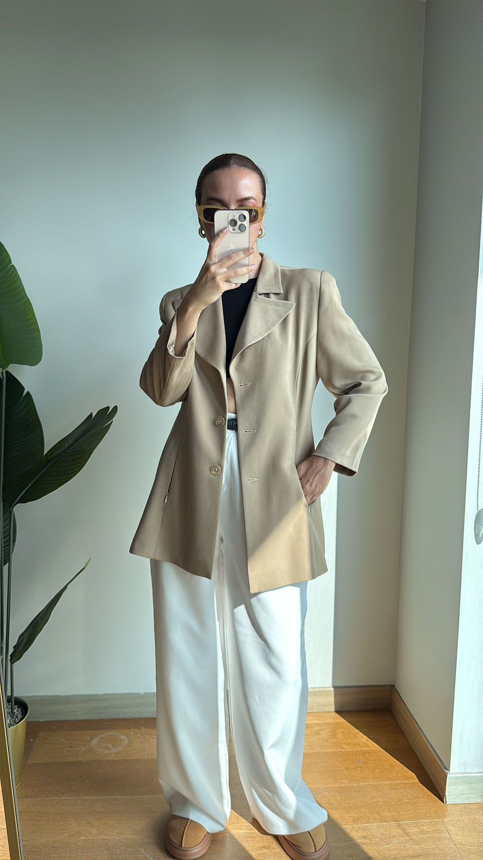 Vintage Viskose Ceket