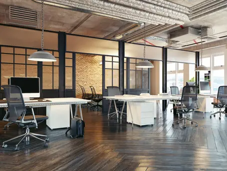 Sleek Office setting