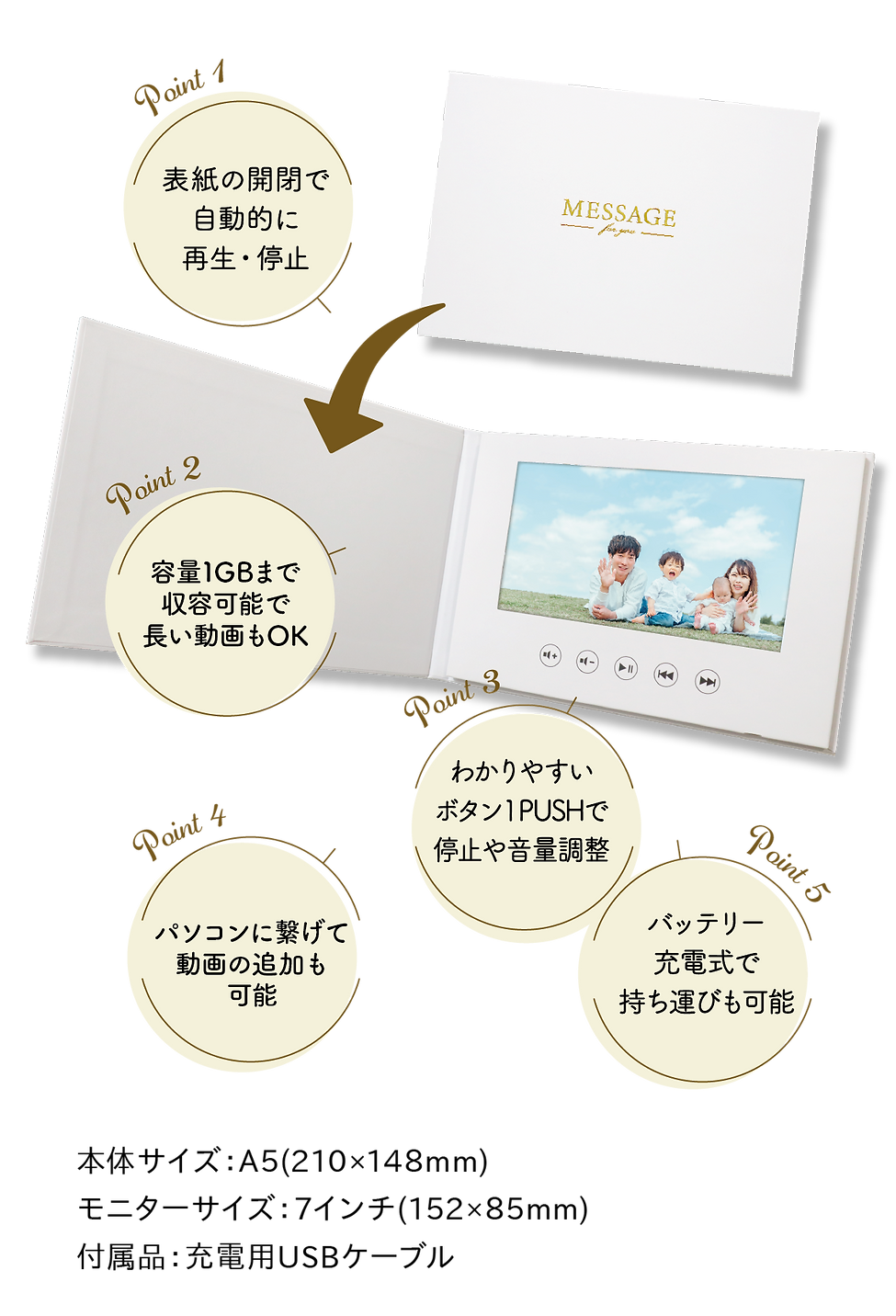 彼女への記念日やプロポーズ、祖父・祖母の還暦・喜寿・米寿などの長寿祝い、職場の上司や同僚への送別・退職祝いに「ムービーアルバム」で動画をプレゼント