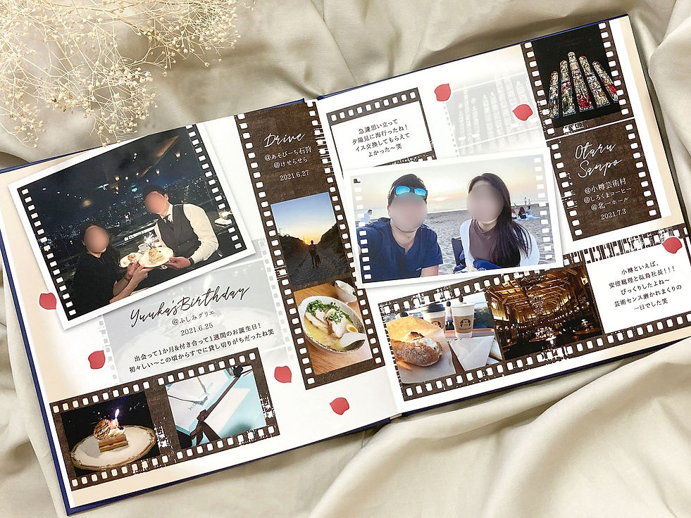 プロポーズや結婚記念日のプレゼントに!オーダーメイドのフォトブック・アルバムならHEARKOの結BOOK